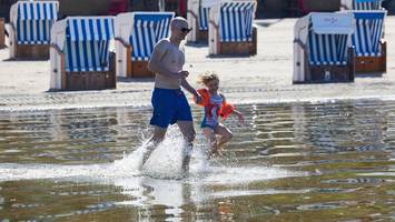 elf grad wassertemperatur im strandbad wannsee: das war was für mutige