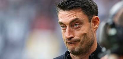 Eintracht Frankfurt: Trainer Albert Riera legt sich vor HSV-Spiel mit Journalisten an