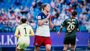unter polzins augen: hsv-frauen fallen gegen union chancenwucher zum opfer