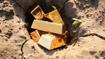 40.000 Euro wert: Mann entdeckt Mini-Goldbarren beim Rasenmähen