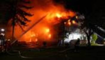 Brände: Millionenschaden nach Großbrand auf Hof bei Ravensburg