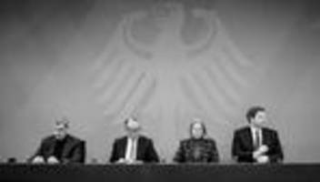 bundesregierung in der krise: ein jahr groko: heul leiser, kanzler!