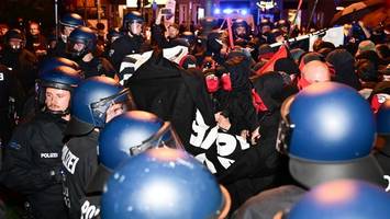 1. mai in berlin: gewerkschaft spricht von „meisterleistung“ der polizei