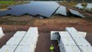 Stromversorgung: Immer mehr Batteriespeicher gebaut