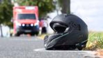 unfälle: drei biker im landkreis mansfeld-südharz verletzt