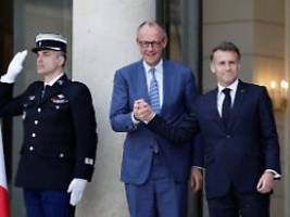 andere verpflichtungen : merz lässt sich von macron bei epg-gipfel vertreten