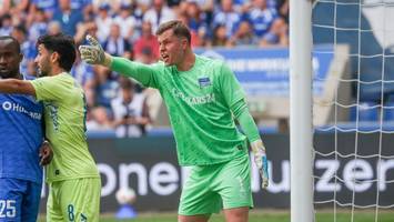einer wie ein schuljunge, der nächste patzt ungewohnt: hertha versagt beim fcm