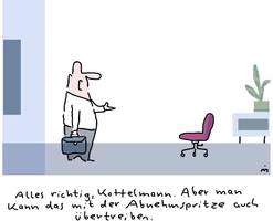 Cartoon: Meissners Strategen