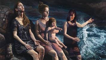 ausstellung wentorf: drinnen geht’s durch die hölle, draußen wartet das paradies