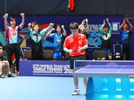 Tischtennis: Chinas Männer-Team verliert erstmals nach 26 Jahren bei WM