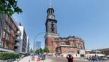 kirche: lichtshow «luminiscence» erleuchtet hamburger michel