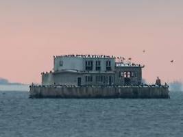 Anlage im Bodden vor Rügen: Marode DDR-Militärplattform vor Rügen wird versteigert
