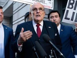 trump-gefährte: new yorks ex-bürgermeister giuliani in kritischem zustand