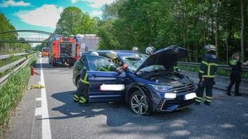 Auto überschlägt sich nahe Horner Kreisel: A24 nach Unfall gesperrt