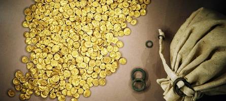 Goldspürhunde im Einsatz: Großrazzia soll helfen, den Manchinger Goldschatz zu finden
