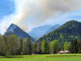 waldbrand am saurüsselkopf: „wenn man diesen berg brennen sieht, da wird einem ein bisschen mulmig“