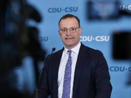 mit großer mehrheit: spahn als fraktionschef der union wiedergewählt