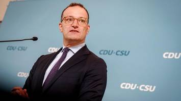 jens spahn als fraktionschef der union wiedergewählt