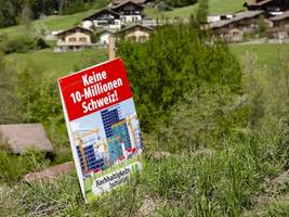 Volksinitiative: Sind zehn Millionen Menschen in der Schweiz zu viel?
