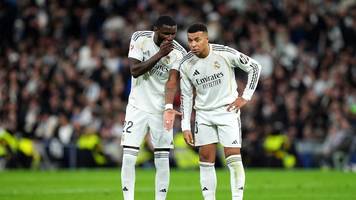 bei real madrid liegen die nerven blank: antonio rüdiger und kylian mbappé beleidigen ihre kollegen
