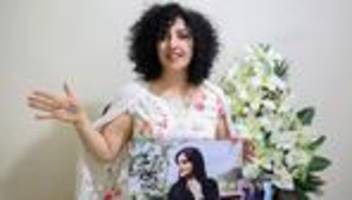 menschenrechte: stiftung: kämpfen um leben von nobelpreisträgerin mohammadi