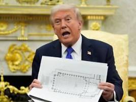 Demokraten sind empört: Republikaner wollen Trumps-Ballsaal-Projekt eine Giga-Geldspritze verpassen