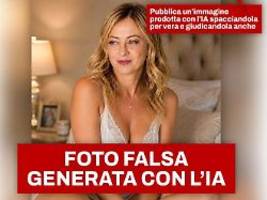 Humorvolle Reaktion auf Deepfake: Giorgia Meloni postet KI-Bild von sich in Unterwäsche