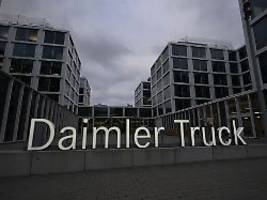 Lkw-Bauer mit schlechten Zahlen: Gewinn bei Daimler Truck bricht um 80 Prozent ein