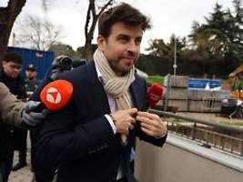 Piqué: Geht lieber mit Eskorte: Ex-Mann von Shakira sorgt für Gewalt-Eklat