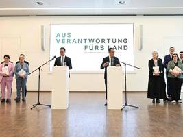 Baden-Württemberg: Das steht im Koalitionsvertrag von Grünen und CDU