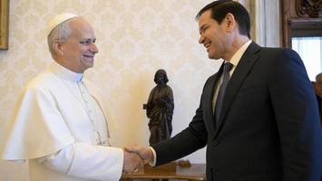 Marco Rubio im Vatikan: Warum das Treffen mit Papst Leo heikel wird
