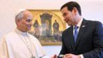 Donald Trump und der Papst : Der geschmeidige Katholik Rubio