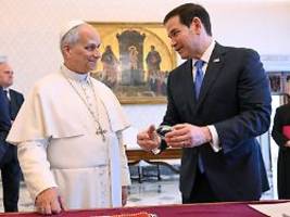 Nach verbalem Schlagabtausch: USA und Papst Leo XIV. stimmen versöhnlichere Töne an