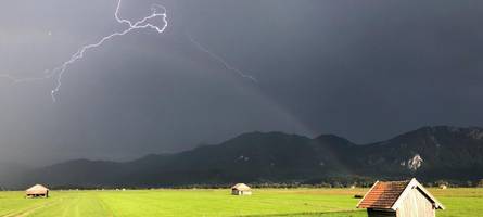 teils gewitter und schauer: wo es am donnerstag in bayern ungemütlich wird