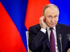 Sobald sie dazu bereit sind: Kreml: Putin will mit Europäern verhandeln