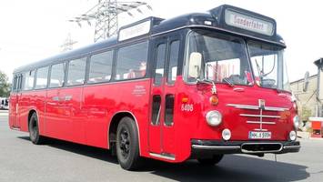 Historische Busse fahren durch Hamburg – zum normalen Ticketpreis