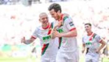 fußball-bundesliga: europacup-traum lebt: augsburg schlägt schwache gladbacher