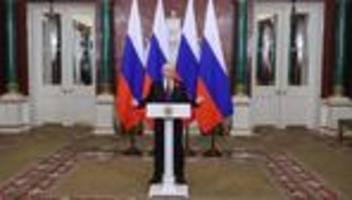 Krieg in der Ukraine: Putin sieht Krieg »zu einem Ende« kommen