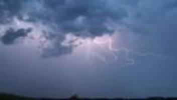 Unwetter in Bayern: Wetterdienst warnt vor Gewittern und Starkregen im Süden