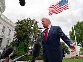 iran berät über us-vorschlag: trump erwartet noch heute brief aus teheran