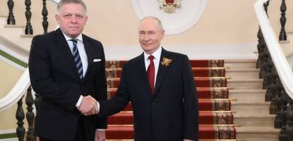 Russland: Fico trifft Putin im Kreml zum Weltkriegsgedenken