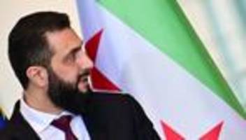 Damaskus: Syriens Übergangspräsident Al-Scharaa bildet Regierung um