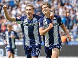 Nicht die erste Bestmarke: Hertha-Juwel Eichhorn bricht 41 Jahre alten Zweitliga-Rekord