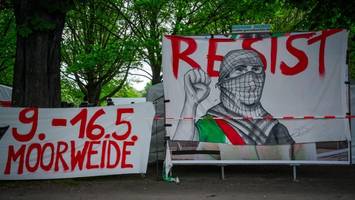 Protestcamp auf der Moorweide: Erinnerungskultur ist keine Kulisse