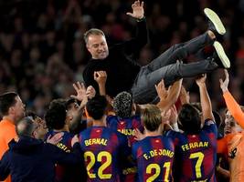 Barcelona gegen Real Madrid: Flick feiert herzzerreißenden Titel mit Barça