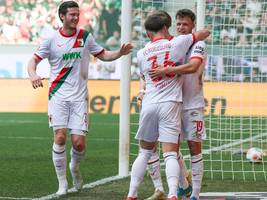 fc augsburg: seltener zustand der glückseligkeit