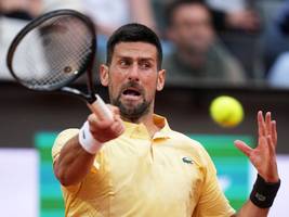 tennis: djokovic und seine neue realität