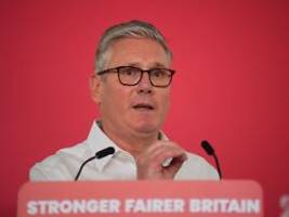 Haben Fehler gemacht: Britischer Premier will im Amt bleiben - Starmers Krisenrede in drei Zitaten