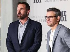 wegen the rip: polizisten verklagen ben affleck und matt damon