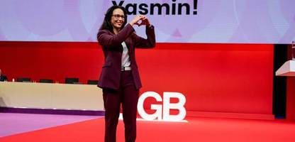DGB: Yasmin Fahimi als Vorsitzende mit großer Mehrheit bestätigt